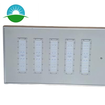 Chất lượng Tất cả trong một Đèn đường năng lượng mặt trời Chiếu sáng ngoài trời IP65
