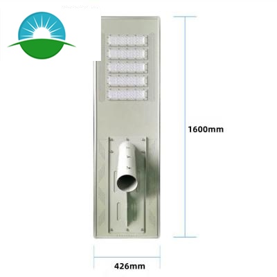 Đèn đường năng lượng mặt trời tích hợp IP65 250W