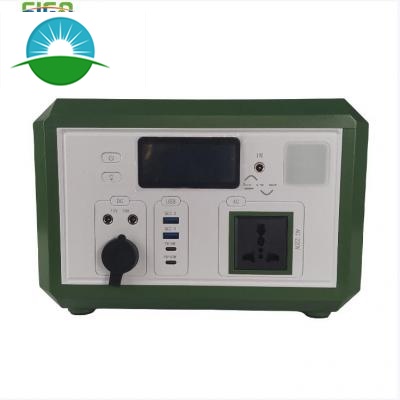 Trạm phát điện di động 600W dành cho cắm trại ngoài trời và sử dụng tại nhà